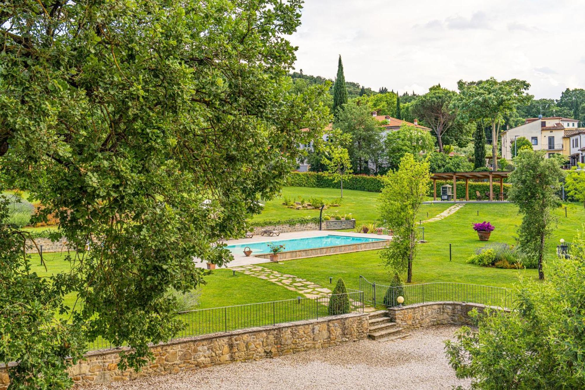Villa D'Epoca Carniani Arezzo Buitenkant foto