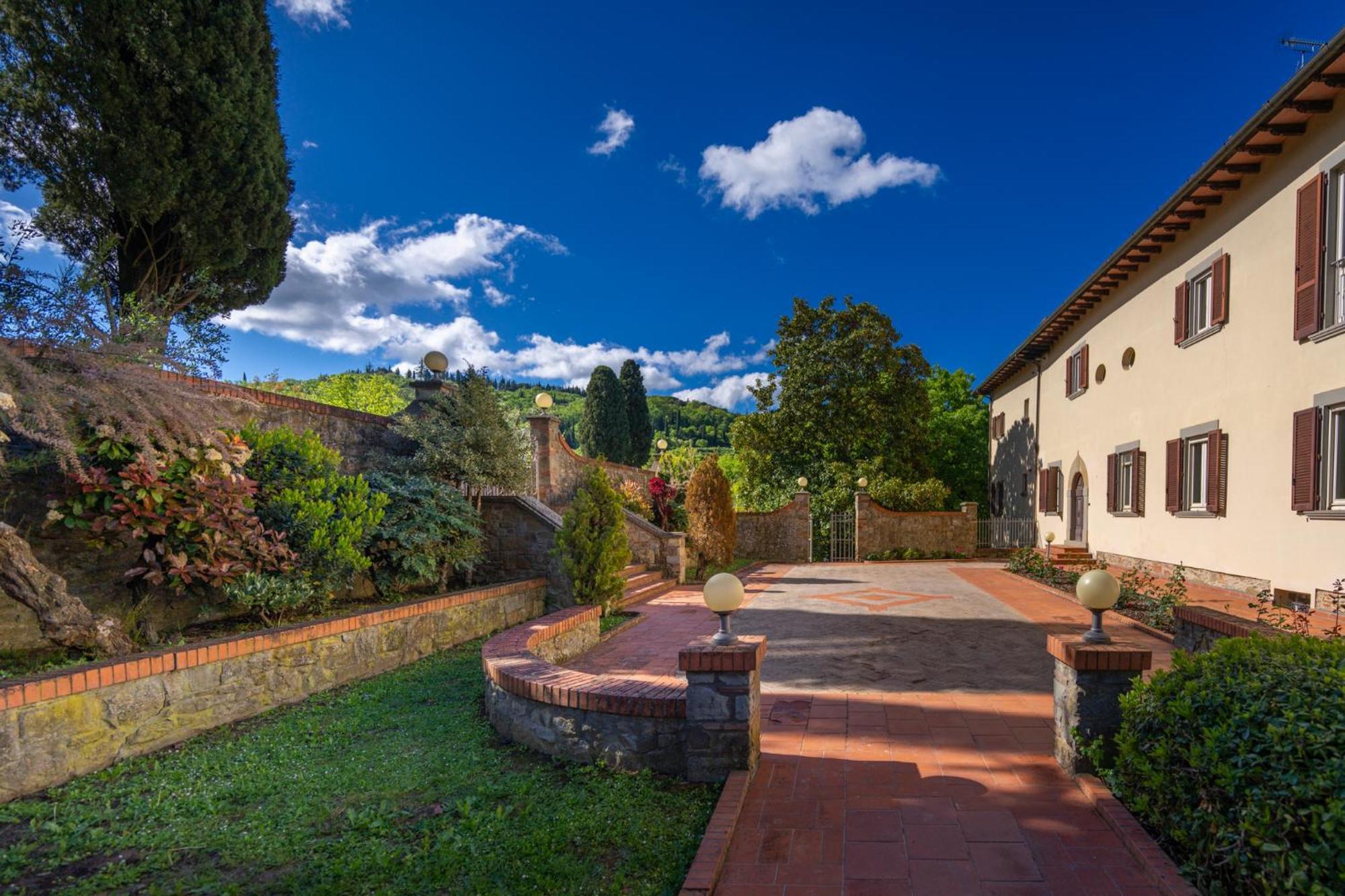 Villa D'Epoca Carniani Arezzo Buitenkant foto