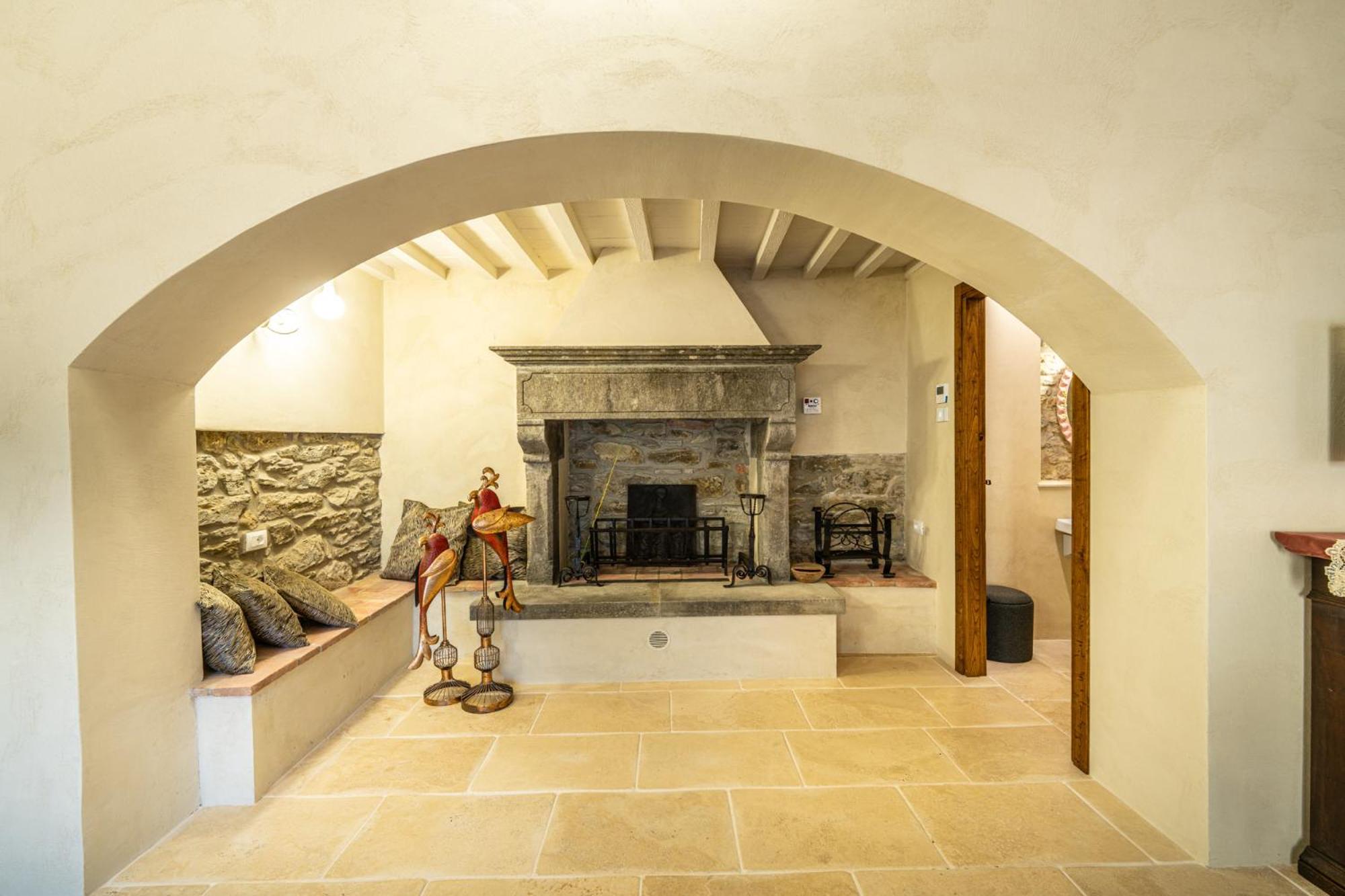 Villa D'Epoca Carniani Arezzo Buitenkant foto