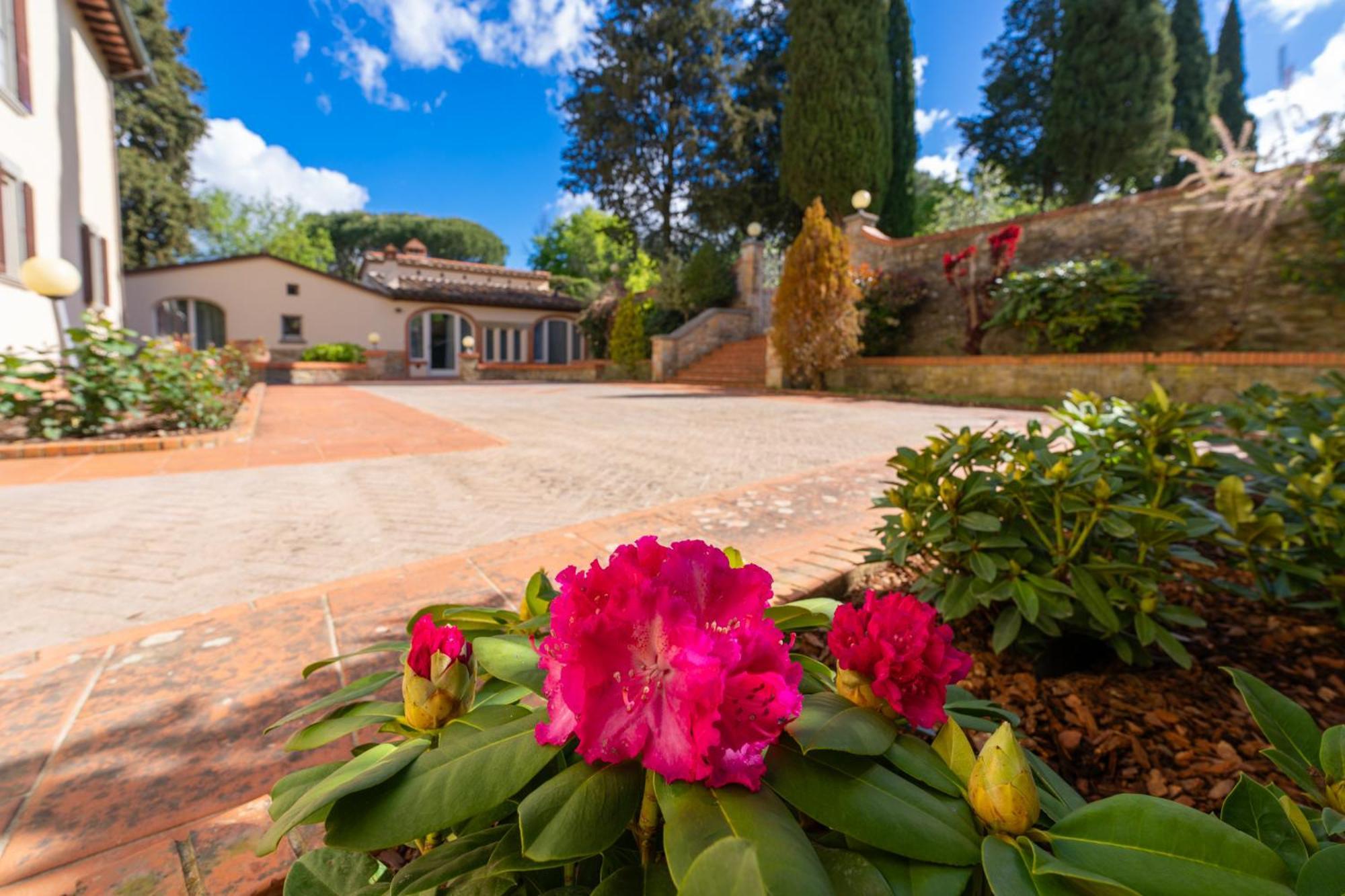 Villa D'Epoca Carniani Arezzo Buitenkant foto