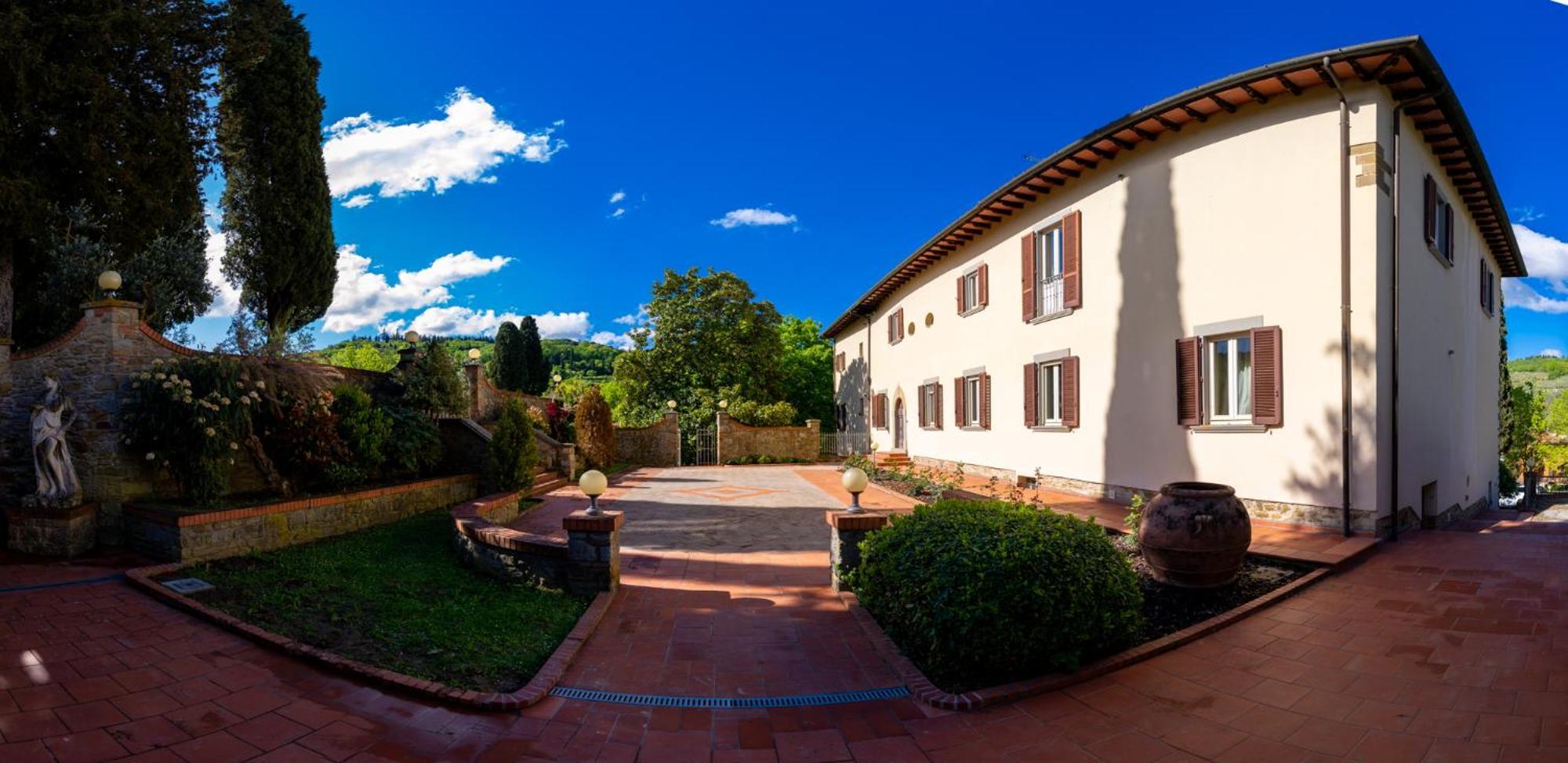 Villa D'Epoca Carniani Arezzo Buitenkant foto