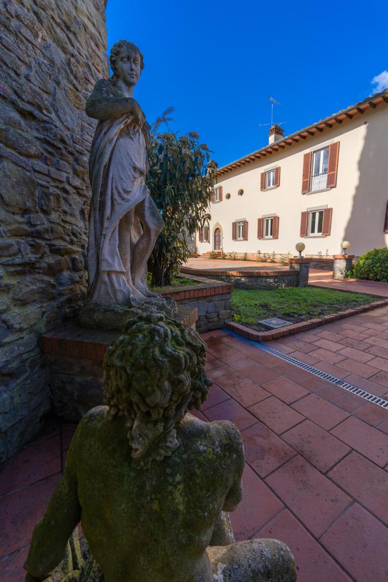 Villa D'Epoca Carniani Arezzo Buitenkant foto