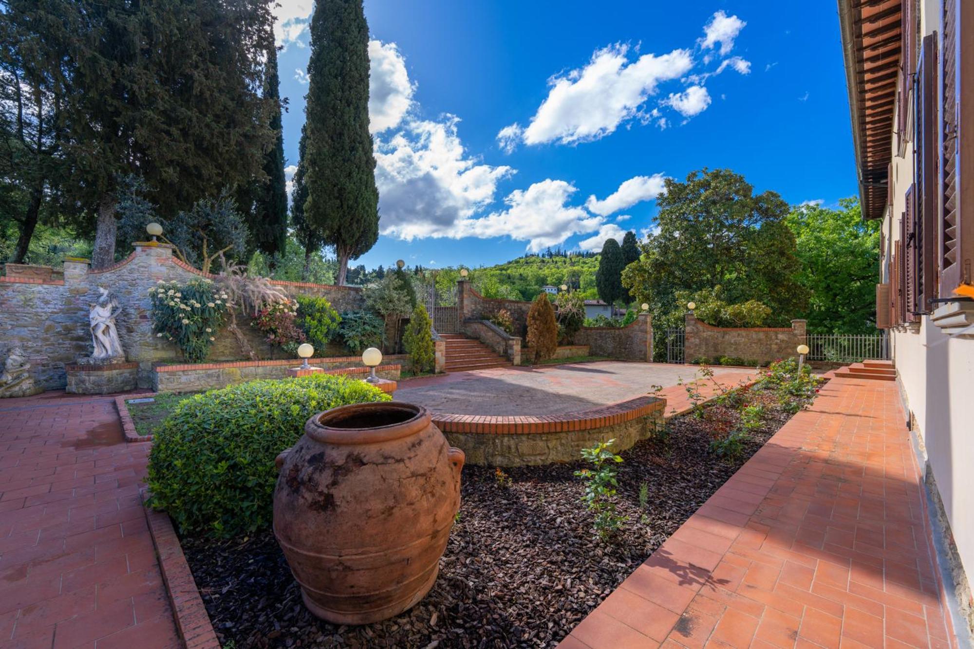 Villa D'Epoca Carniani Arezzo Buitenkant foto