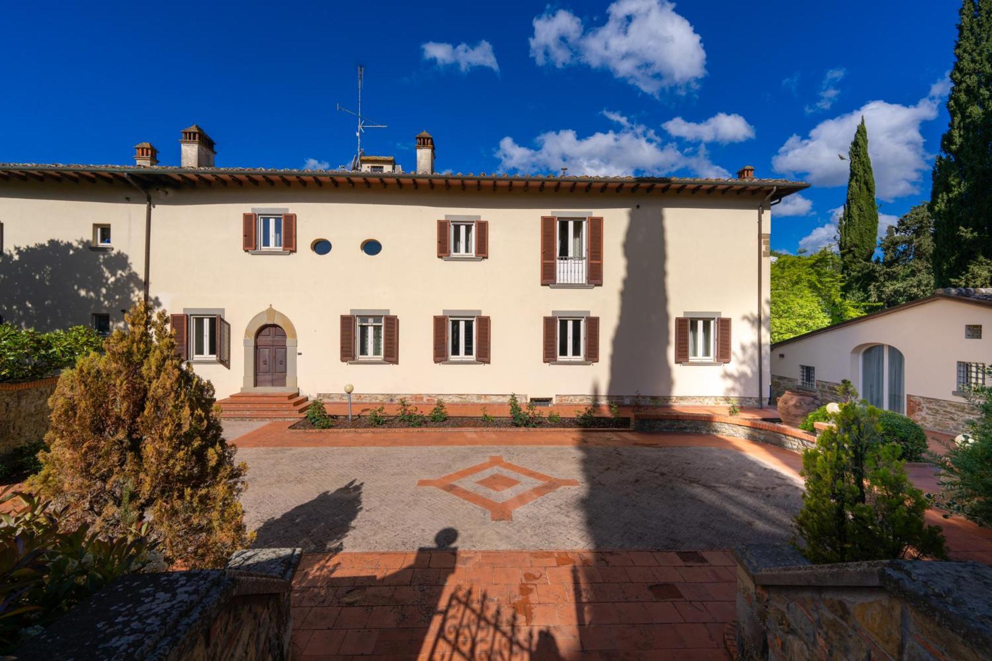 Villa D'Epoca Carniani Arezzo Buitenkant foto